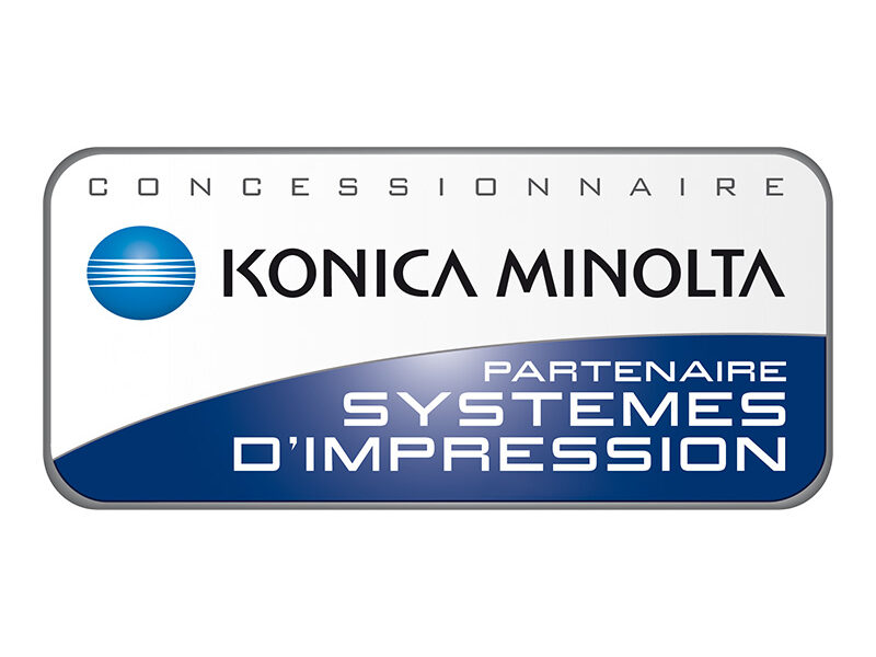 Certification Konica Minolta Partenaire Systèmes d'Impression.