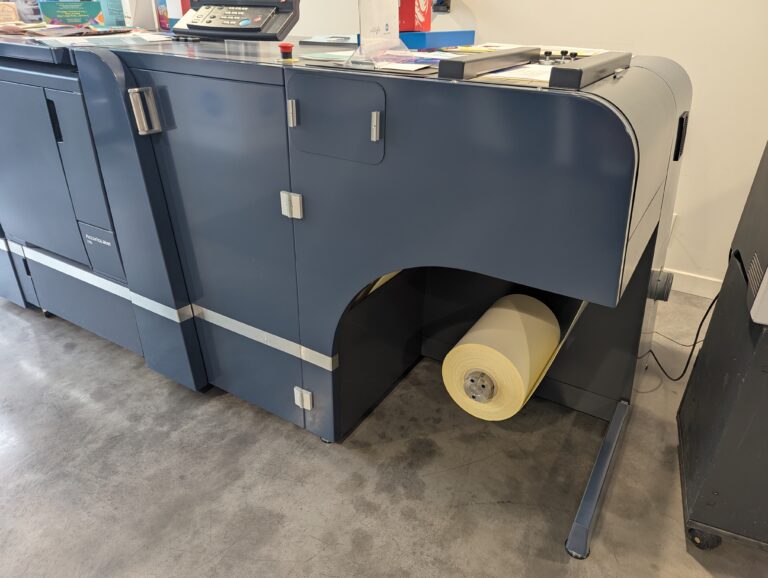 AccurioLabel230 Konica Minolta rouleau de papier